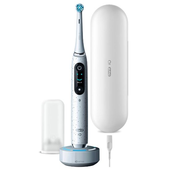 Električna zobna ščetka ORAL-B iO10, Stardust White