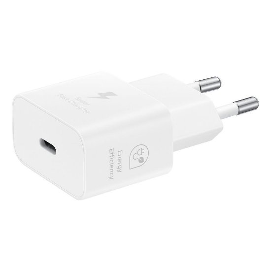 Kućni punjač SAMSUNG T2510, 25W, USB-C, USB-C kabel, bijeli