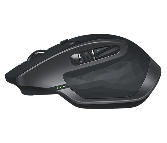 Miška LOGITECH MX Master 2S, laserska, brezžična, BT, graphite
