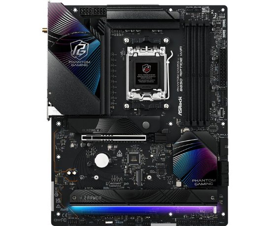 Matična plošća ASROCK B850 PG Riptide WiFi, AMD B850, DDR5, WiFi, ATX, s. AM5
