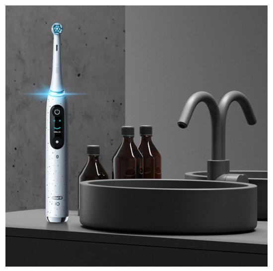 Električna zobna ščetka ORAL-B iO10, Stardust White