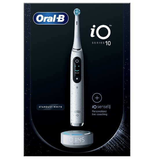 Električna zobna ščetka ORAL-B iO10, Stardust White