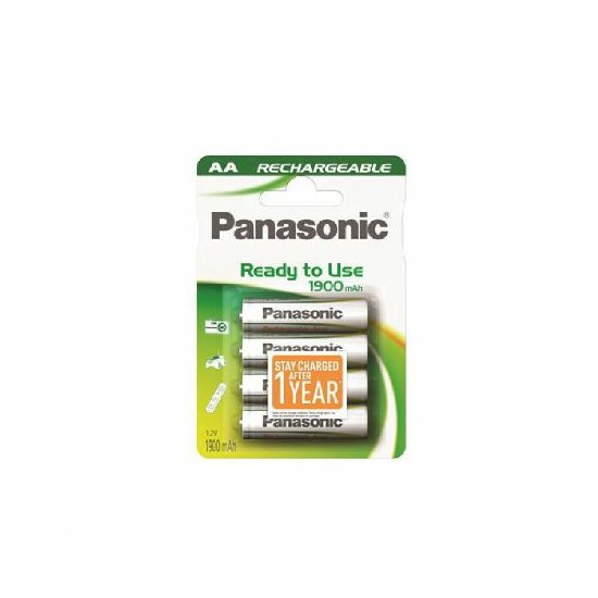 Baterije PANASONIC HHR-3MVE/4BP, punjive, 1900mAh, AA, 4 kom