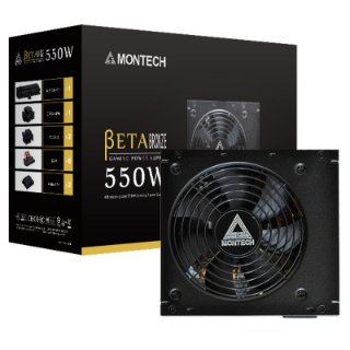 Napajalnik 550W, MONTECH Beta 550, ATX, 120mm vent. 80+ Bronze