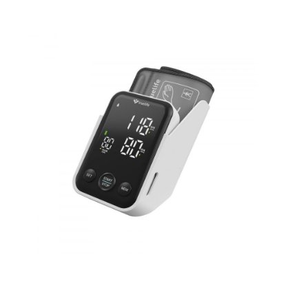 Tlačni merilnik TRUELIFE Pulse B-Vision, s stojalom, bel