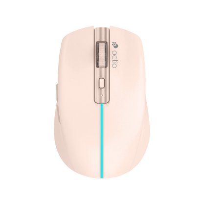 OCTIO?Style?M310WBT – RGB optična brezžična miška, Bluetooth, 1600?DPI, modra