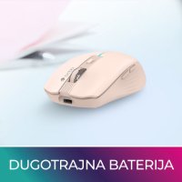 OCTIO?Style?M310WBT – RGB optična brezžična miška, Bluetooth, 1600?DPI, modra