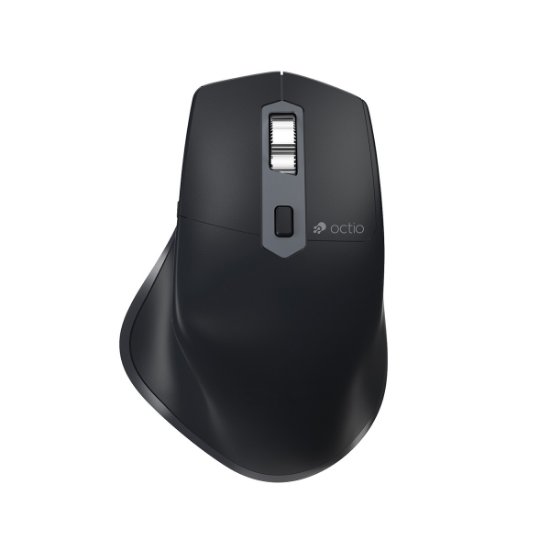 Miška OCTIO Ergo M340WBT, optična, brezžična, Bluetooth, 2400 dpi, črnaAsk ChatGPT