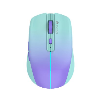 OCTIO Style M310WBT – RGB optična brezžična miška, Bluetooth, 1600?DPI, modra