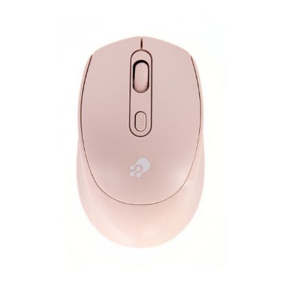 Miška OCTIO M302W, optična, brezžična, 1600dpi, roza