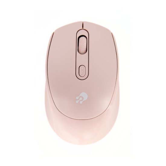 Miška OCTIO M302W, optična, brezžična, 1600dpi, roza