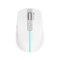 OCTIO Style M310WBT – RGB optična brezžična miška, Bluetooth, 1600?DPI, bela