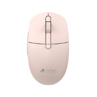 Miška OCTIO Style M390WBT, optična, brezžična, 1600 dpi, roza