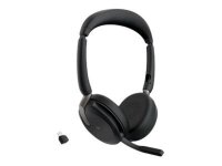 slušalke JABRA Evolve2 65 Flex Link380c MS, on-ear, Stereo, USB-C, BT, črne