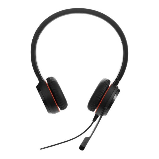 slušalke JABRA Evolve 30 II, on-ear, Stereo, USB-A, črne