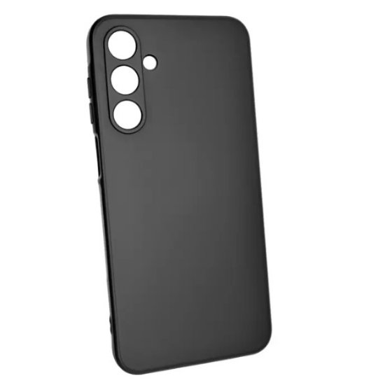 Ovitek +CLASS Silicone Edge za Samsung Galaxy A16, črni