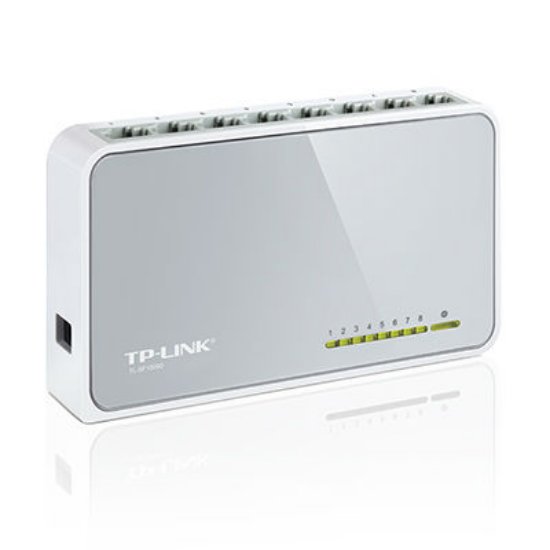 Stikalo TP-LINK TL-SF1008D, 10/100 Mbps, 8 priključkov