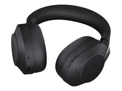 slušalke JABRA Evolve2 85 Link380a MS, on-ear, Stereo, USB-A, BT, črne