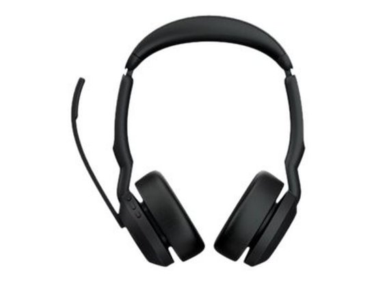 slušalke JABRA Evolve2 55 Link380a MS, on-ear, Stereo, USB-A, BT, črne