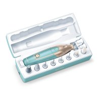 Komplet za manikuro/pedikuro BEURER MP 84, 10 nastavkov, moder