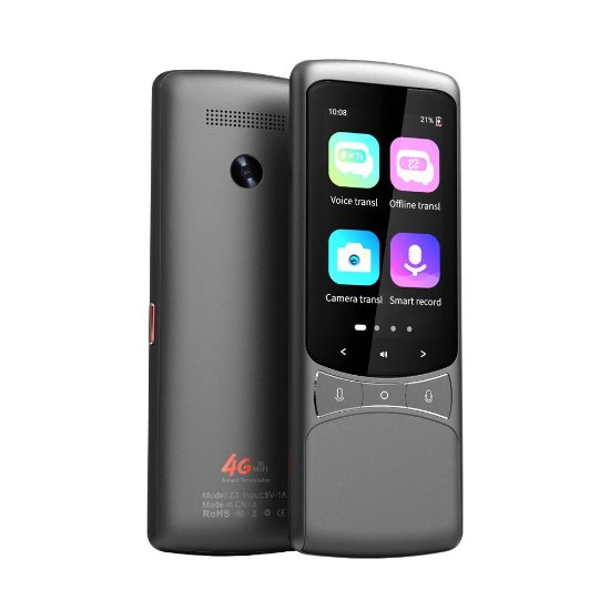 Pametni prevoditelj Z3 4G AI, BT, prijevod govora