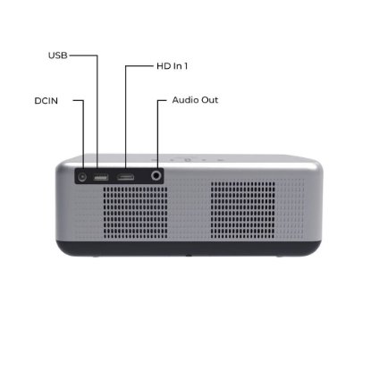 Projektor LCD VANKYO Performance V700G, 1920×1080, 400 ANSI, Google TV, bel + 100" platno