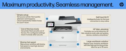 Multifunkcijski printer HP LaserJet Pro MFP 4102dw, 2Z622F, 1200dpi, 512MB, duplex, USB, LAN, WiFi