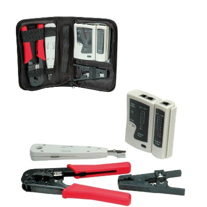 Komplet mrežnega orodja ROLINE, 4-delni