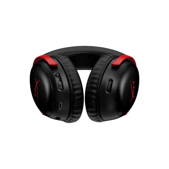 slušalke HyperX Cloud III Wireless, brezžične, črno-rdeče