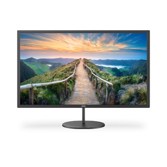 Monitor 31.5" AOC Q32V4, QHD, 75Hz, 4ms, 250cd/m2, 20M:1, črni