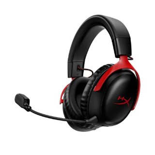 slušalke HyperX Cloud III Wireless, brezžične, črno-rdeče