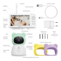Monitor za bebe TRUELIFE NannyCam R6 Dual Smart, ekran 5", 2K, audio i video