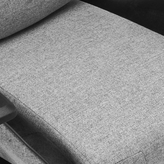 Gaming stol WHITE SHARK Imola, fabric, siva