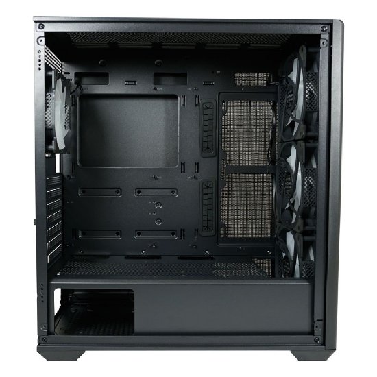 Ohišje LC POWER LC-811B-ON Meshwork_XL Dark, MIDI, ATX, okno, črno, brez napajalnika