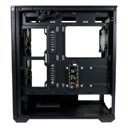 Ohišje LC POWER LC-811B-ON Meshwork_XL Dark, MIDI, ATX, okno, črno, brez napajalnika