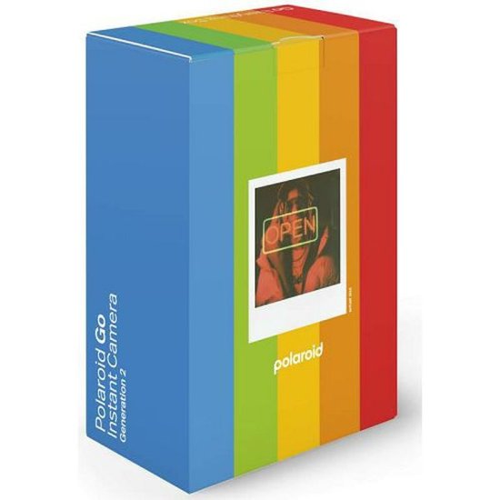 POLAROID instant fotoaparat GO Generation 2 Everything Box, fotoaparat + film, črn