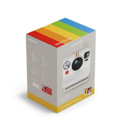 POLAROID instant fotoaparat Originals Now+, Gen.3, bež + Color film za I-Type