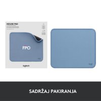 Podloga za miško, LOGITECH Studio, soft, modro-siva