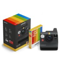 POLAROID instant fotoaparat Originals Now+, Gen.3, sivi + Color film za I-Type