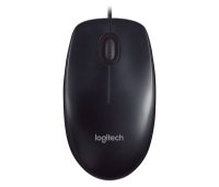 Miška LOGITECH M90, optična, črna