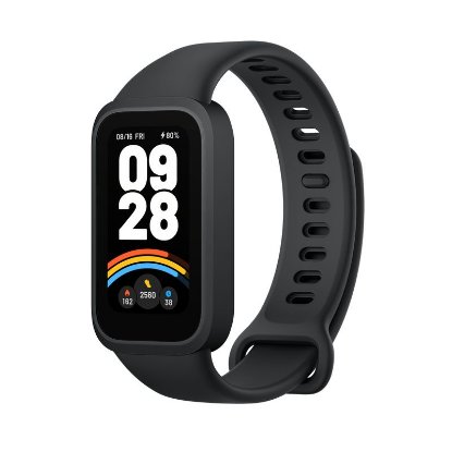Zapestnica XIAOMI Smart Band 9 Active, merenje aktivnosti, senzor gibanja, vodootporna, črna