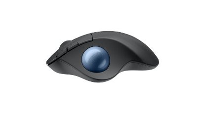 Miška LOGITECH Ergo M575S, optična, 2000dpi, trackball, brezžična, USB, siva