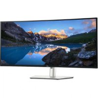 Monitor 39,7" DELL U4025QW, 5120x2160, IPS, 120Hz, 5ms, 450cd/m2, zakrivljeni, zvučniki, srebrni
