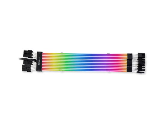 Kabel za napajanje grafične kartice LIAN LI Strimer Plus V2 Triple 8-Pin RGB PCIe, VGA, 30 cm, podaljšek