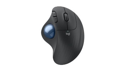 Miška LOGITECH Ergo M575S, optična, 2000dpi, trackball, brezžična, USB, siva