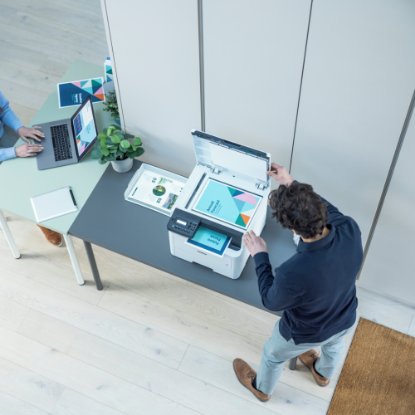 Multifunkcijski tiskalnik BROTHER DCPL3520CDW, laser, printer/scanner/copy, duplex, 600dpi, WiFi