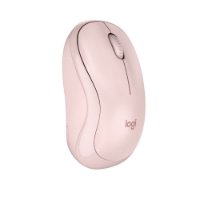 Miška LOGITECH M240 Silent, optična, brezžična, Bluetooth, roza