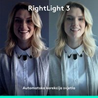 Spletna kamera LOGITECH Brio 4K, 4K UHD, USB-A/USB-C, črna