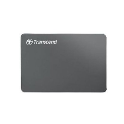 Tvrdi disk vanjski 1TB TRANSCEND StoreJet 25C3N, 2.5", USB 3.1, 5400 okr/min, sivi