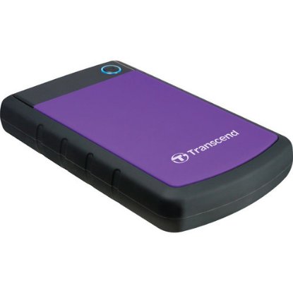 Tvrdi disk vanjski 2000 GB, TRANSCEND StoreJet 25H3P, TS2TSJ25H3P, 2.5", USB 3.0, crno-ljubičasti